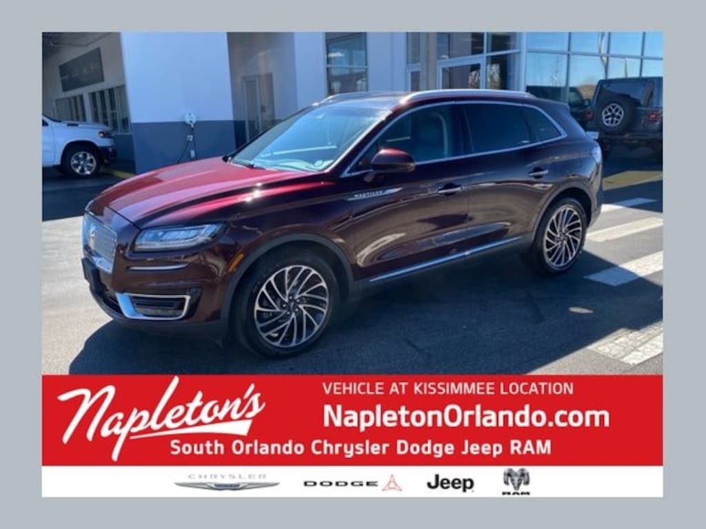 Used 2019 Lincoln Nautilus Reserve SUV