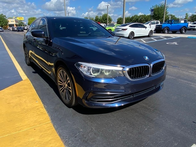 Used 2020 BMW 5 Series 530i with VIN WBAJR3C04LWW62363 for sale in Kissimmee, FL