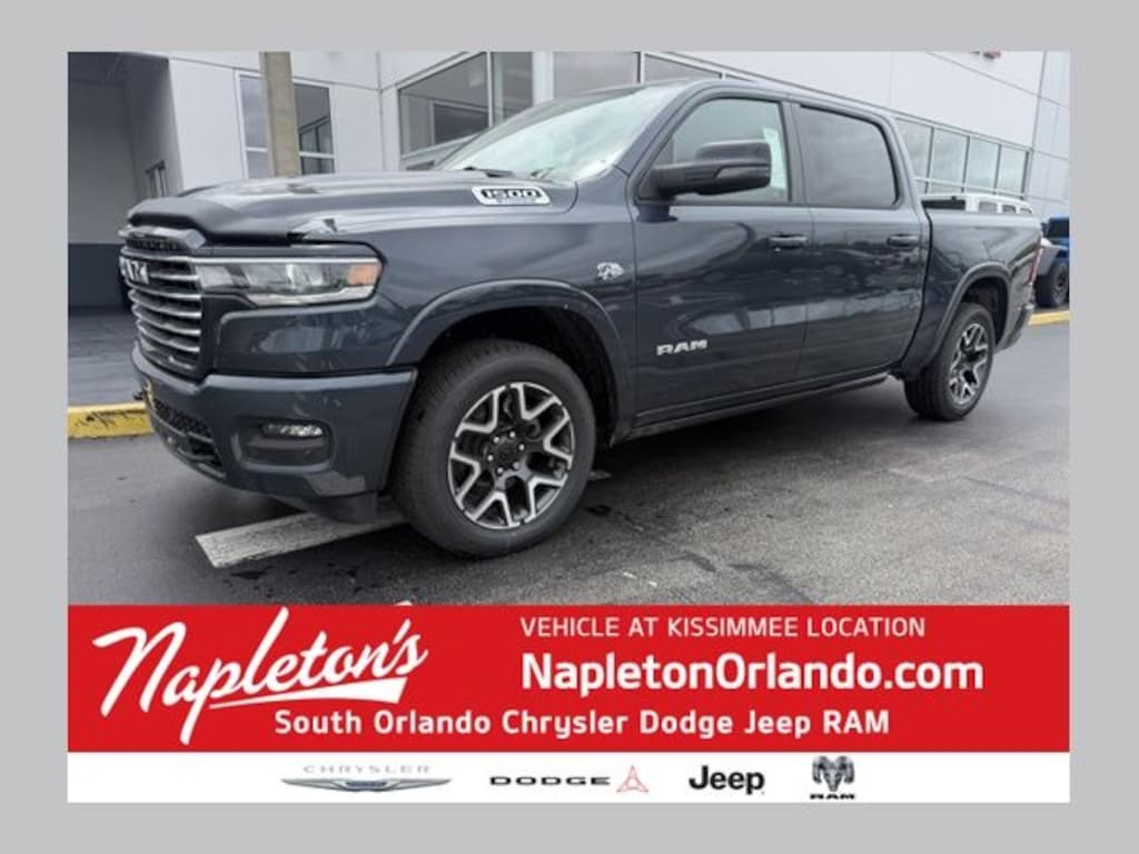 New 2026 Ram 1500 LARAMIE CREW CAB 4X4 5'7 BOX Pickup