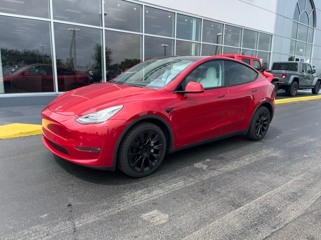 Used 2022 Tesla Model Y Long Range with VIN 7SAYGDEE0NF375442 for sale in Kissimmee, FL
