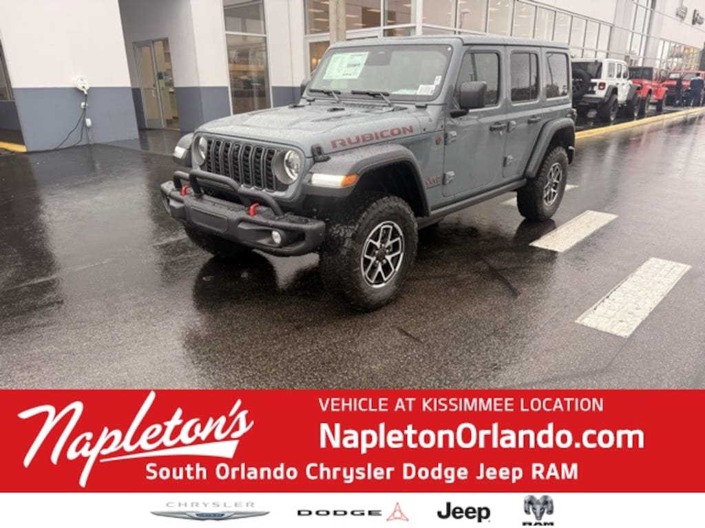 New 2026 Jeep Wrangler 4-DOOR RUBICON Sport Utility