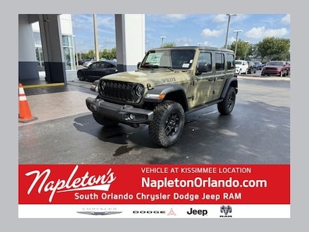 2025 Jeep Wrangler 4-DOOR WILLYS Sport Utility