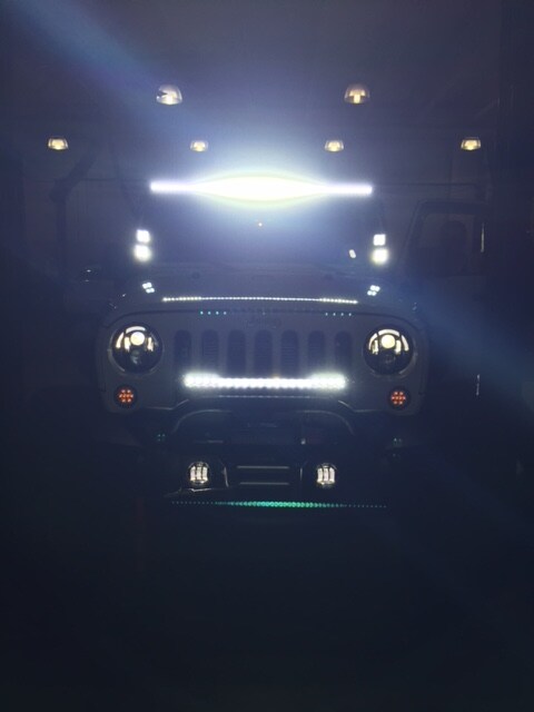 napleton custom lighting jeep