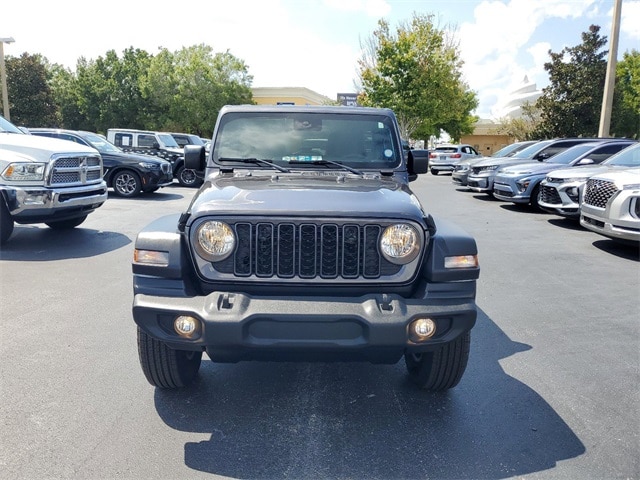 Certified 2024 Jeep Wrangler 4-Door Sport S with VIN 1C4PJXDN7RW112749 for sale in Kissimmee, FL