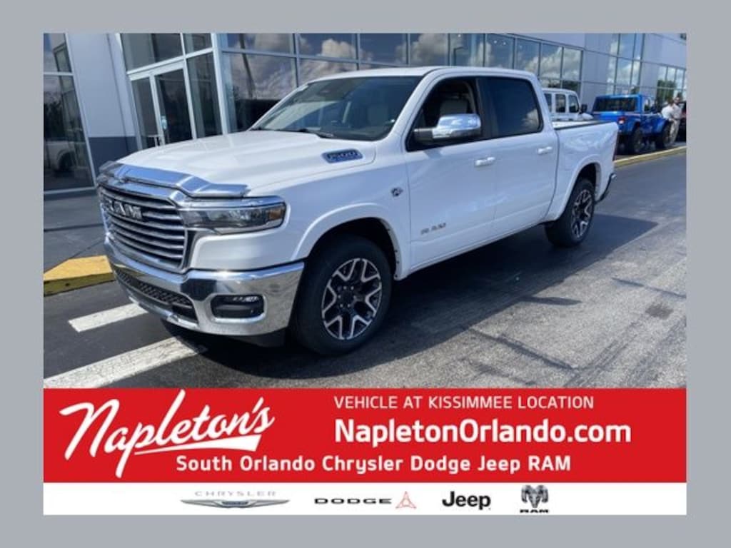 New 2026 Ram 1500 LARAMIE CREW CAB 4X4 5'7 BOX Pickup