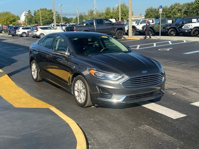 Used 2020 Ford Fusion Hybrid SEL with VIN 3FA6P0MU4LR139304 for sale in Kissimmee, FL