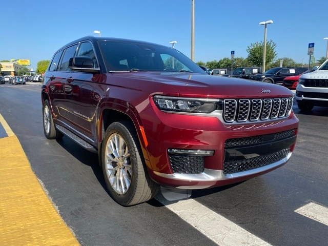 Used 2021 Jeep Grand Cherokee L Summit with VIN 1C4RJKEG5M8177429 for sale in Kissimmee, FL