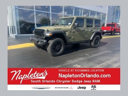 2025 Jeep Wrangler 4-DOOR WILLYS Sport Utility