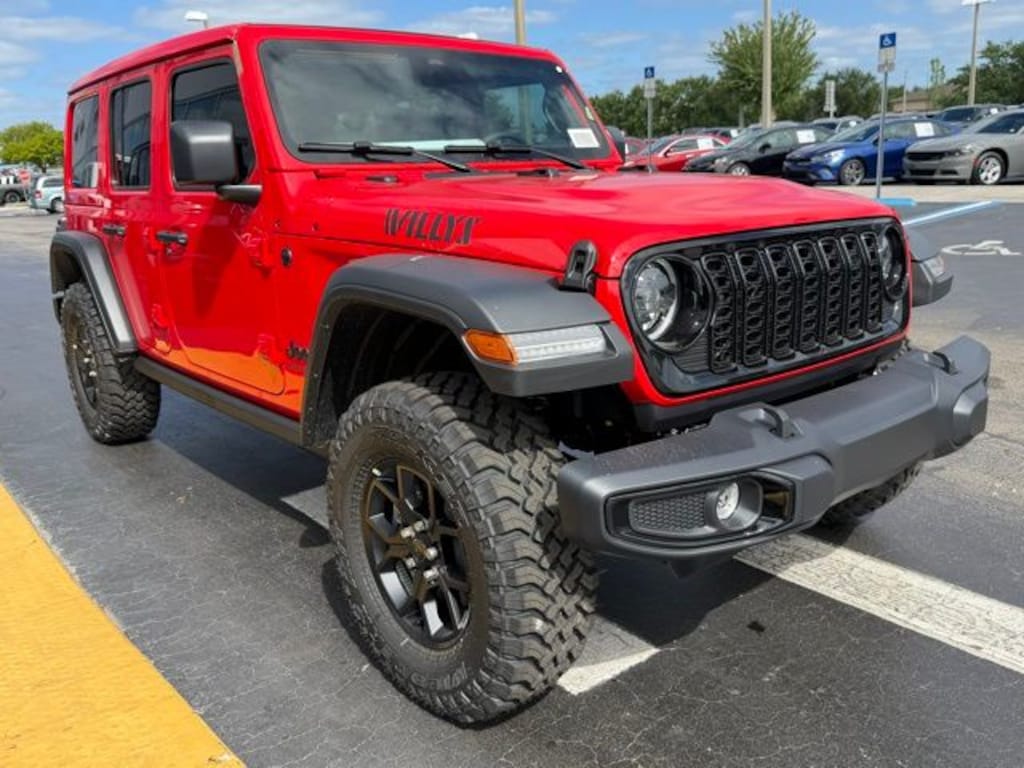 New 2026 Jeep Wrangler 4-DOOR WILLYS Sport Utility