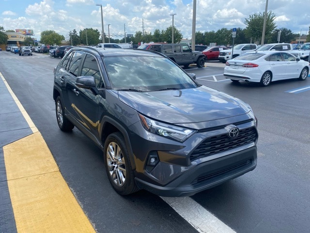 Used 2022 Toyota RAV4 XLE Premium with VIN 2T3C1RFV4NC191279 for sale in Kissimmee, FL