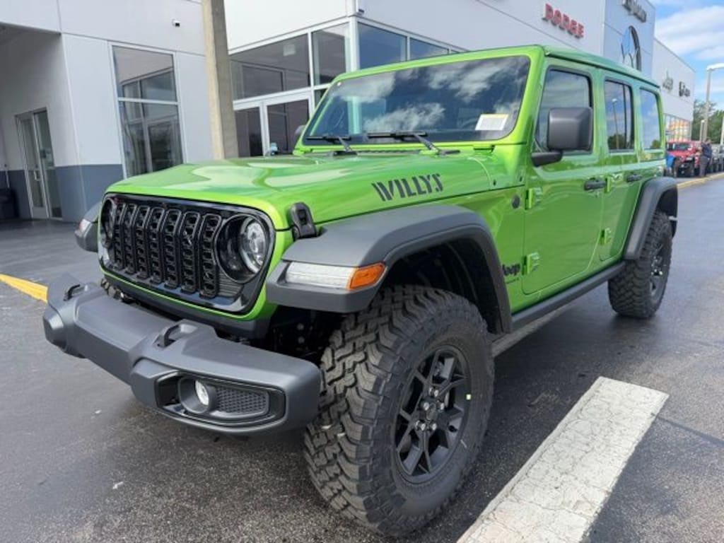 New 2026 Jeep Wrangler 4-DOOR WILLYS Sport Utility