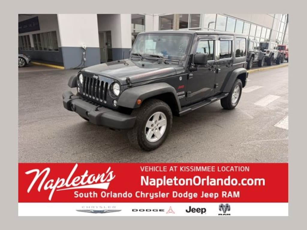 Used 2017 Jeep Wrangler Unlimited Sport SUV