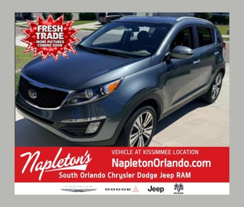 Used 2015 Kia Sportage EX SUV