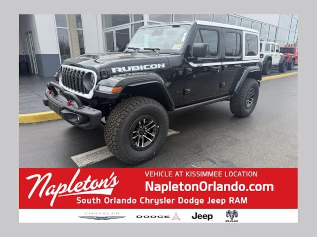 New 2026 Jeep Wrangler 4-DOOR RUBICON X Sport Utility