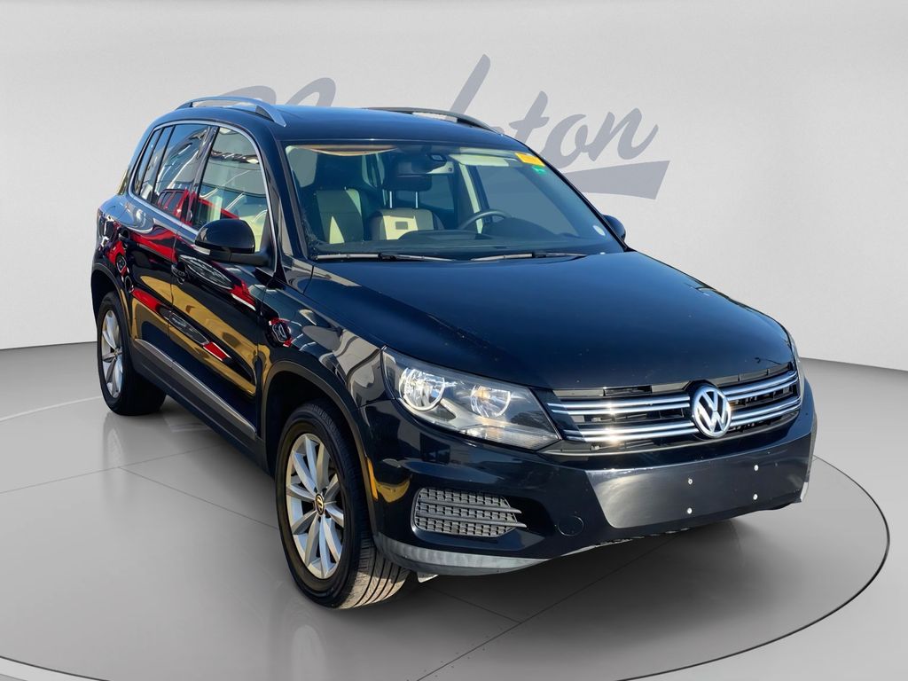 Used 2017 Volkswagen Tiguan Wolfsburg Edition with VIN WVGSV7AX5HK015345 for sale in Kissimmee, FL