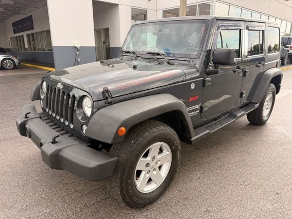 Used 2017 Jeep Wrangler Unlimited Sport SUV