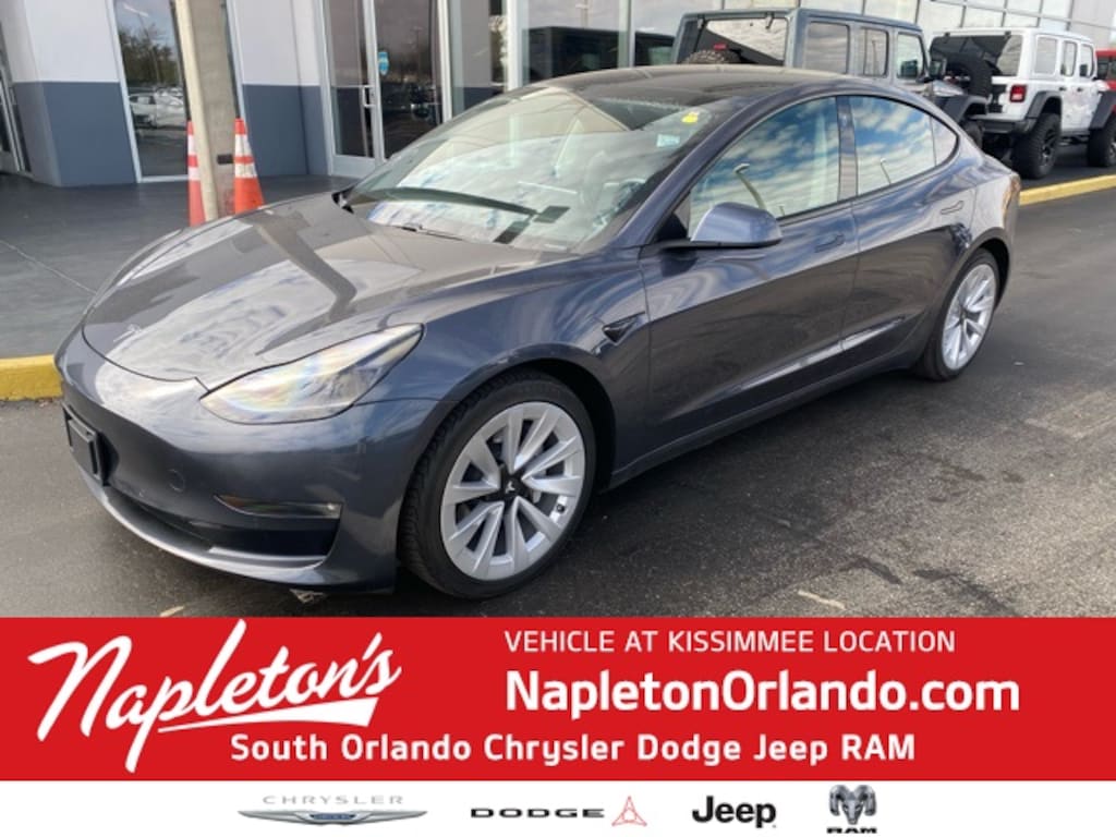 Used 2021 Tesla Model 3 Standard Range Plus Sedan