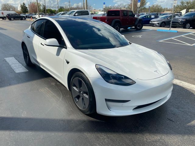 Used 2021 Tesla Model 3 Base with VIN 5YJ3E1EB1MF974771 for sale in Kissimmee, FL
