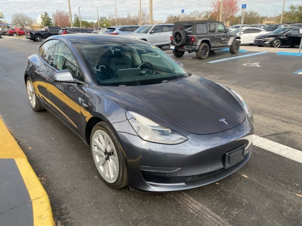 Used 2021 Tesla Model 3 Standard Range Plus Sedan
