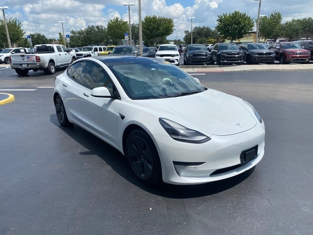 Used 2021 Tesla Model 3 Base with VIN 5YJ3E1EA4MF978305 for sale in Kissimmee, FL