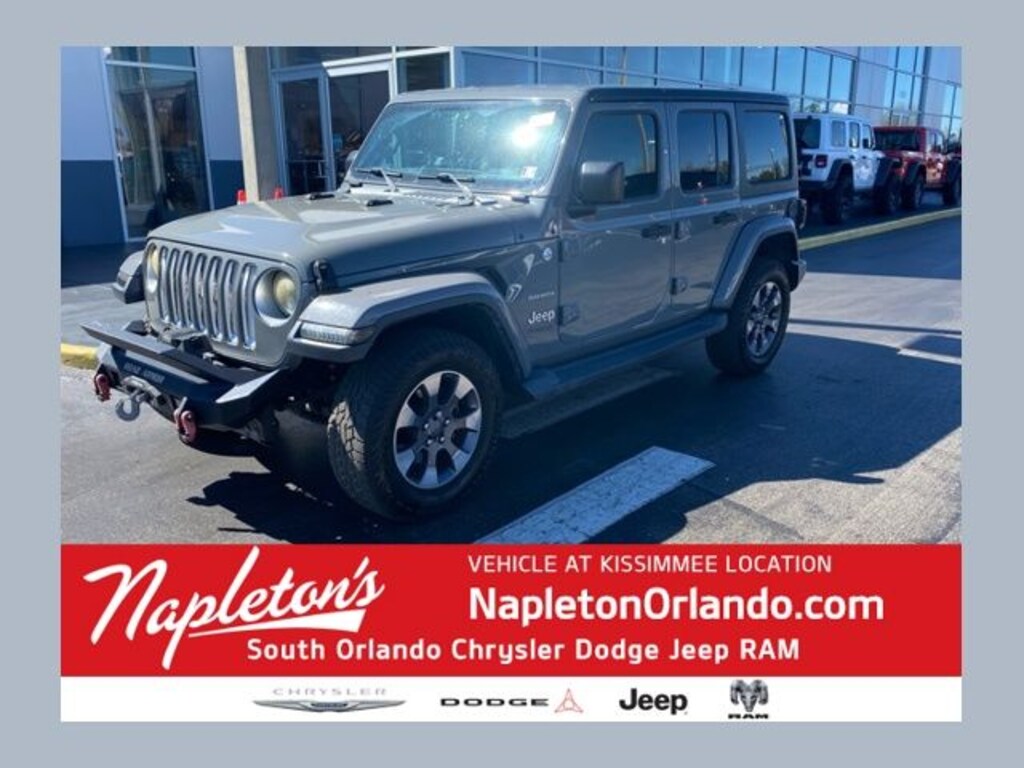 Used 2018 Jeep Wrangler Unlimited Sahara SUV
