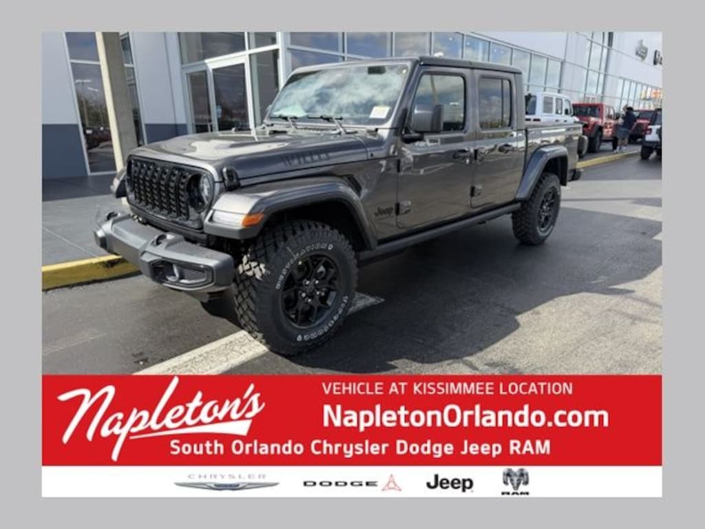 New 2026 Jeep Gladiator WILLYS 4X4 Pickup