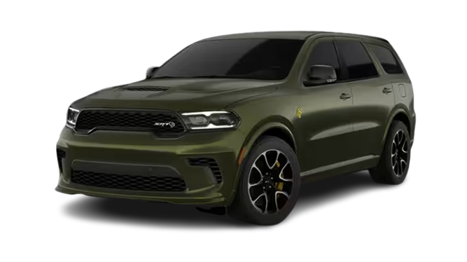 green dodge durango suv