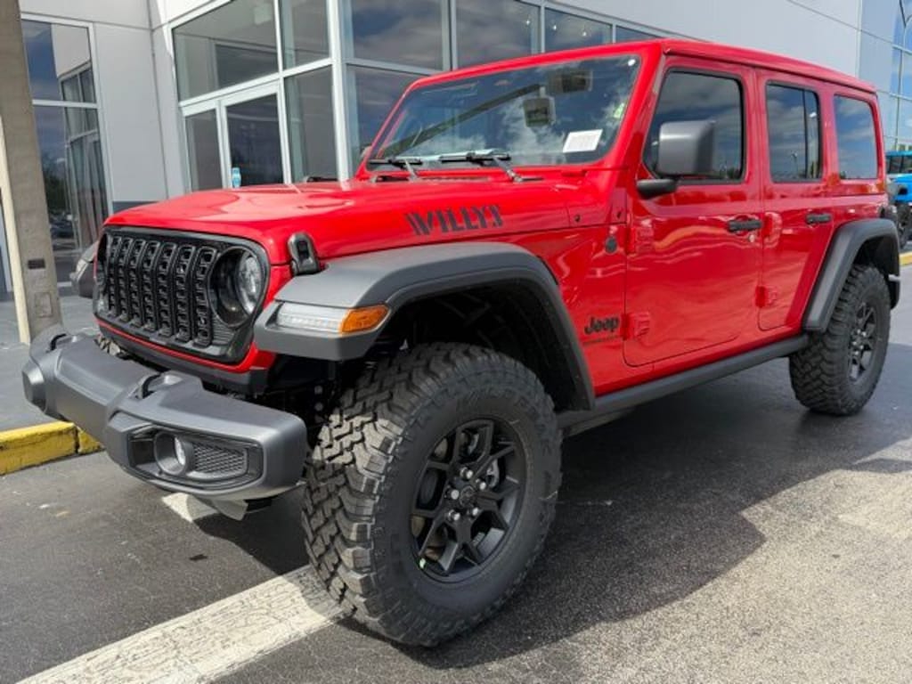 New 2026 Jeep Wrangler 4-DOOR WILLYS Sport Utility