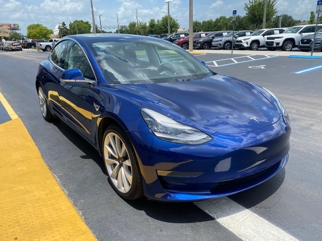 Used 2020 Tesla Model 3 Base with VIN 5YJ3E1EB3LF787501 for sale in Kissimmee, FL