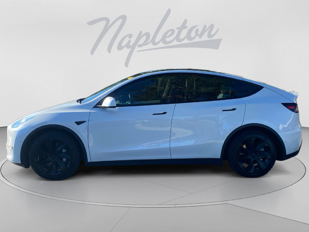 Used 2021 Tesla Model Y Long Range with VIN 5YJYGDEEXMF201647 for sale in Kissimmee, FL