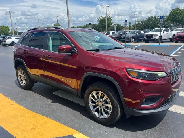 Used 2021 Jeep Cherokee Latitude Lux with VIN 1C4PJMMX3MD177179 for sale in Kissimmee, FL