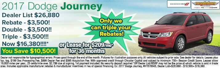 Dodge Journey Lease Special
