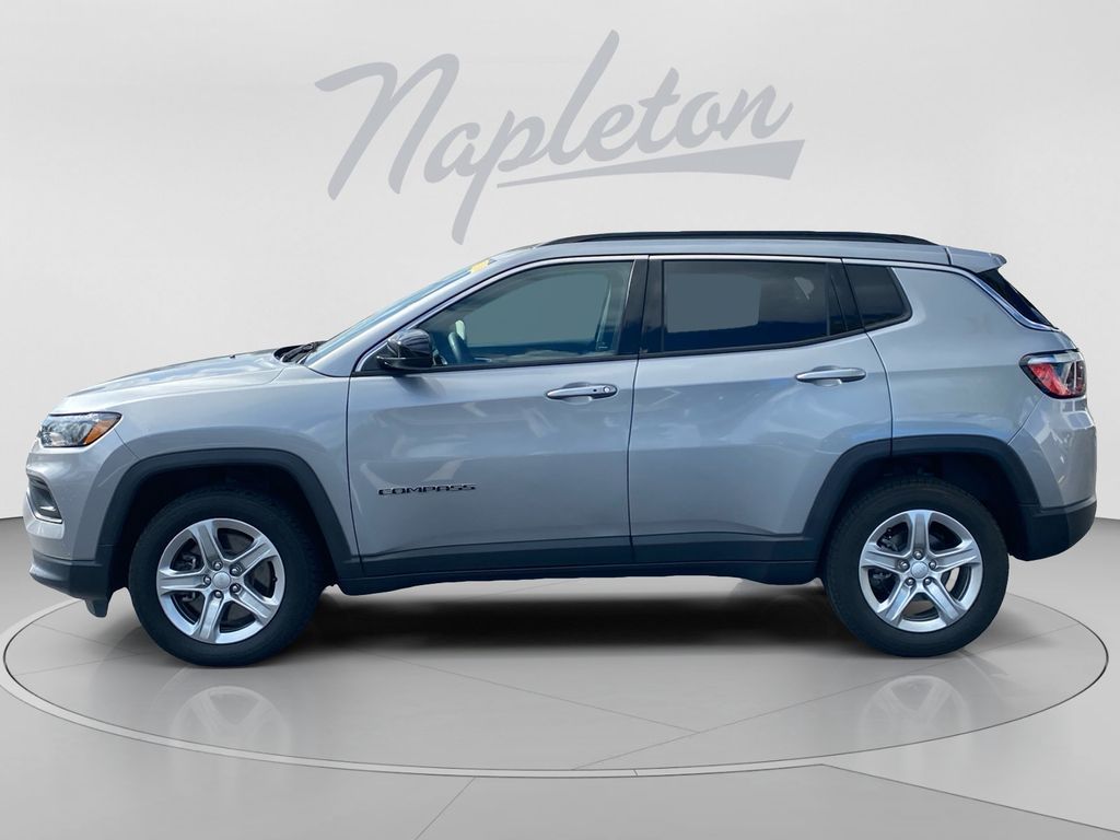 Used 2024 Jeep Compass Latitude with VIN 3C4NJDBNXRT605890 for sale in Kissimmee, FL
