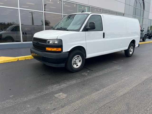 Used 2023 Chevrolet Express Cargo Work Van with VIN 1GCWGBFP0P1112050 for sale in Kissimmee, FL