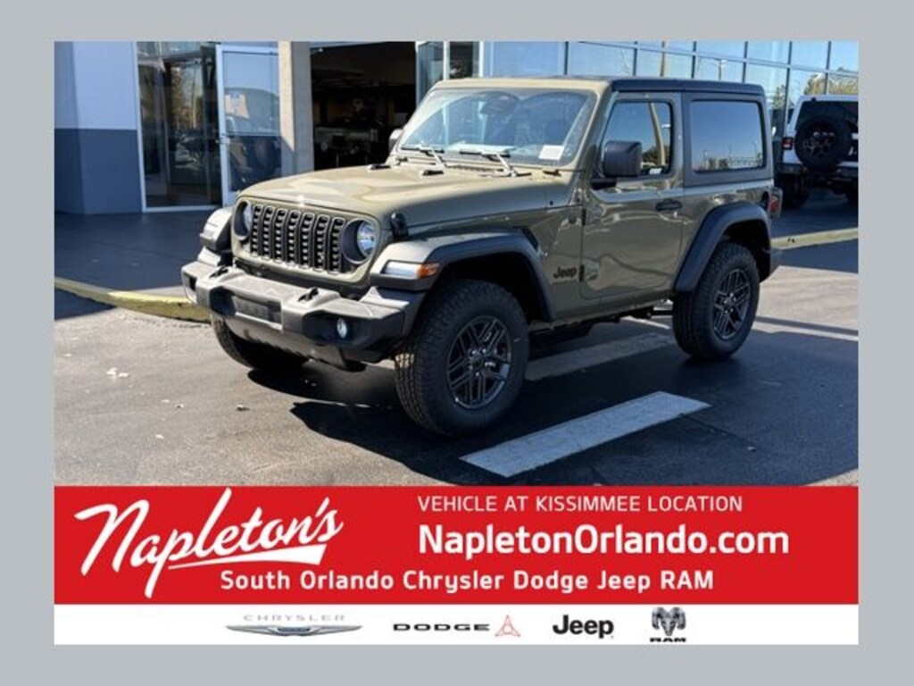 New 2026 Jeep Wrangler 2-DOOR SPORT S Sport Utility