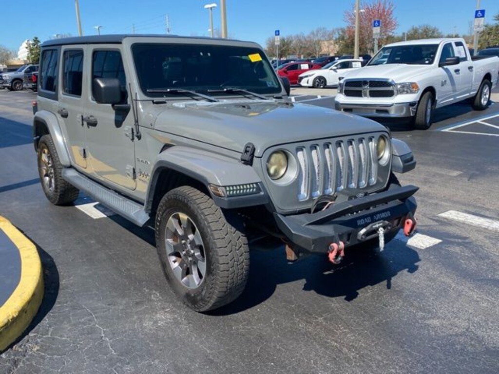 Used 2018 Jeep Wrangler Unlimited Sahara SUV