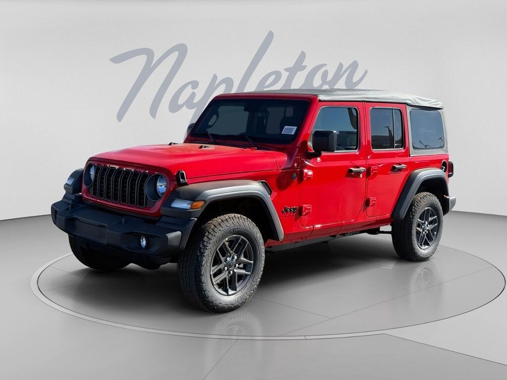 New 2025 Jeep Wrangler 4-DOOR SPORT S Sport Utility