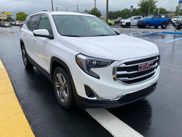 Used 2021 GMC Terrain SLT with VIN 3GKALPEV7ML333382 for sale in Kissimmee, FL