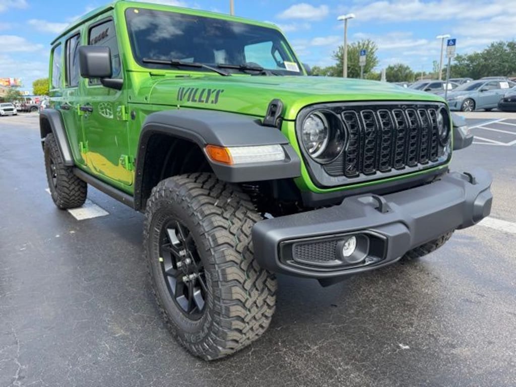 New 2026 Jeep Wrangler 4-DOOR WILLYS Sport Utility