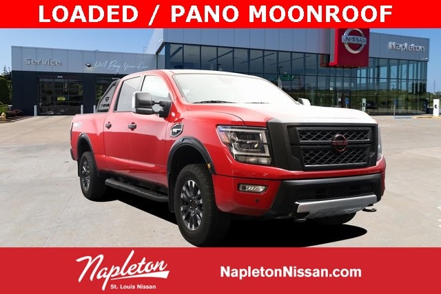 Certified 2024 Nissan Titan XD Pro-4X with VIN 1N6AA1FB9RN110185 for sale in Saint Louis, MO