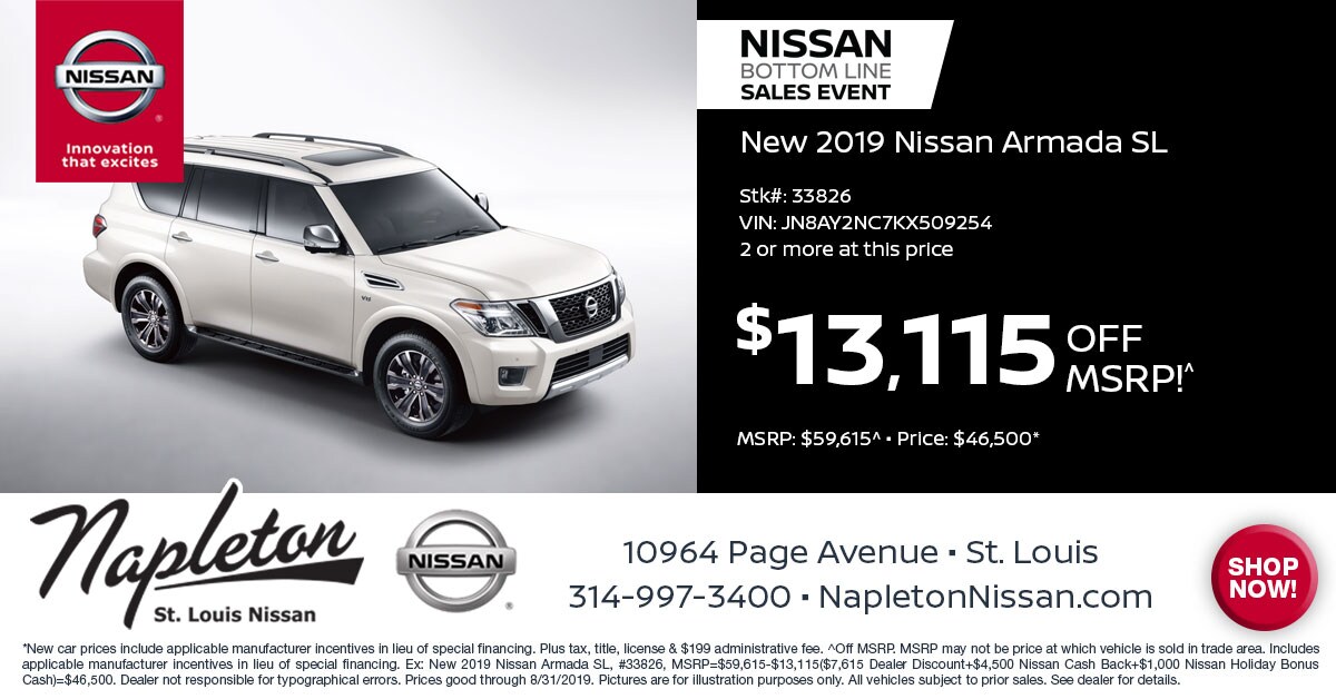 St.Louis Nissan Armada For Sale Near Me
