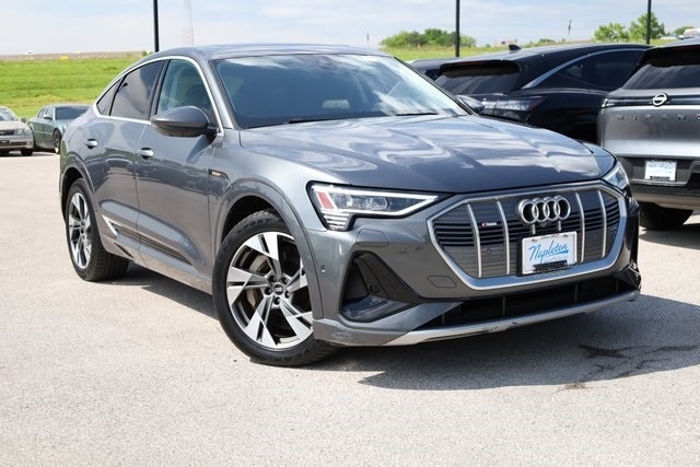 Used 2021 Audi e-tron Sportback Premium Plus with VIN WA12AAGE9MB012407 for sale in Saint Louis, MO