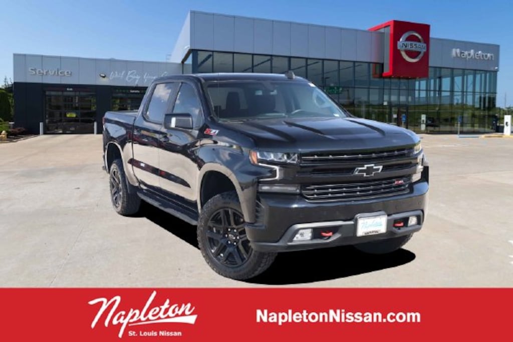 Used 2022 Chevrolet Silverado 1500 LTD LT Trail Boss Truck Crew Cab