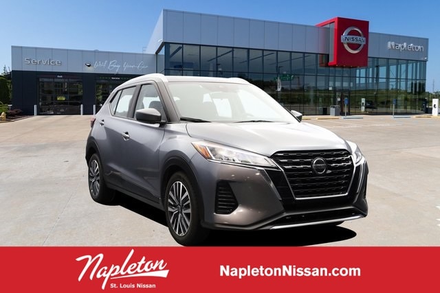 Certified 2022 Nissan Kicks SV with VIN 3N1CP5CV7NL510193 for sale in Saint Louis, MO
