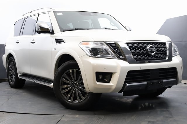 Certified 2019 Nissan Armada Platinum with VIN JN8AY2NE6K9758909 for sale in Saint Louis, MO