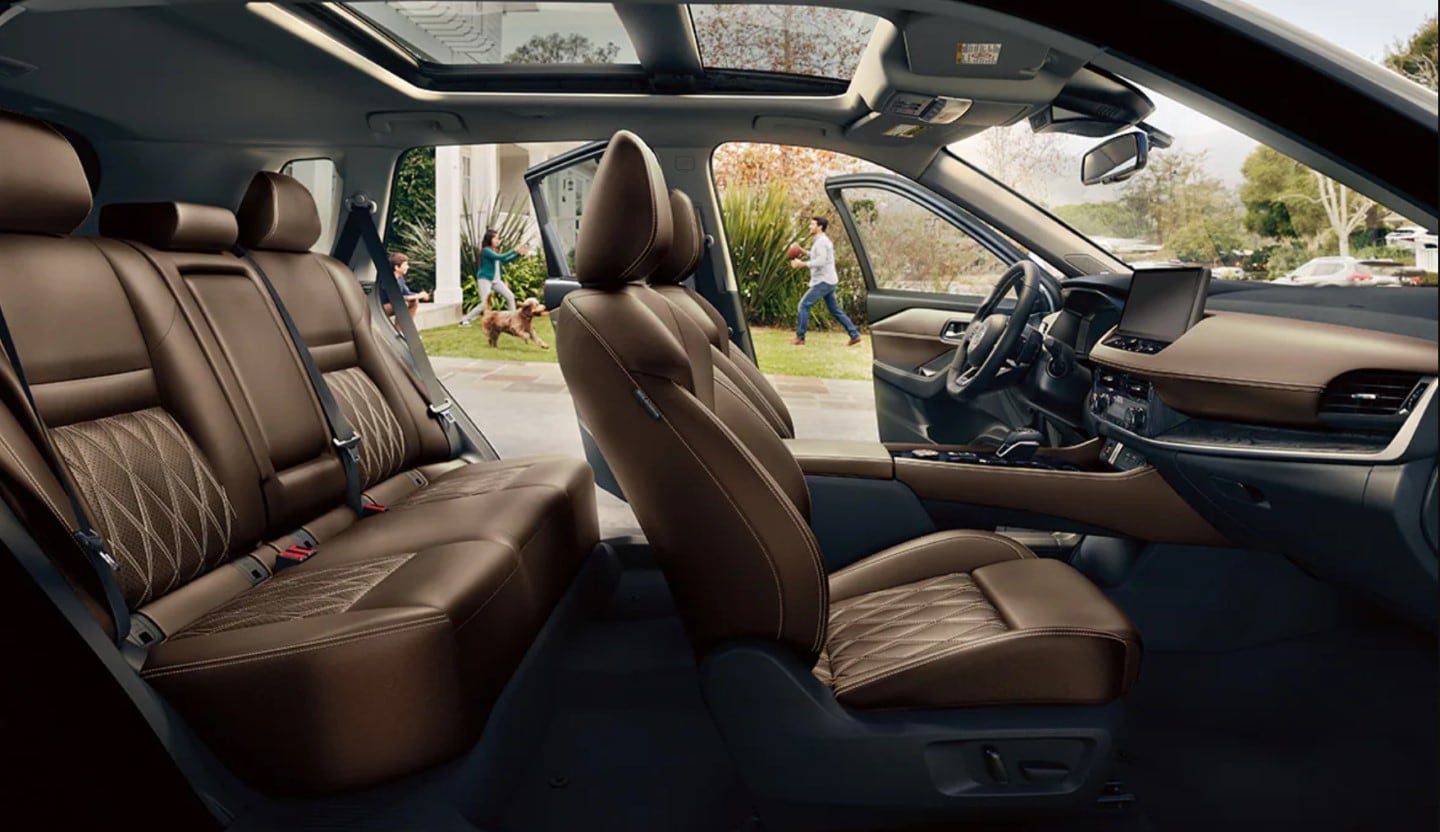 All New Nissan Rogue interior