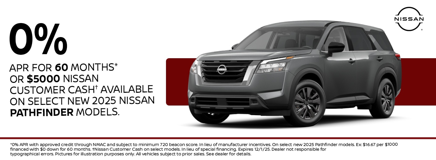 Nissan Incentives November