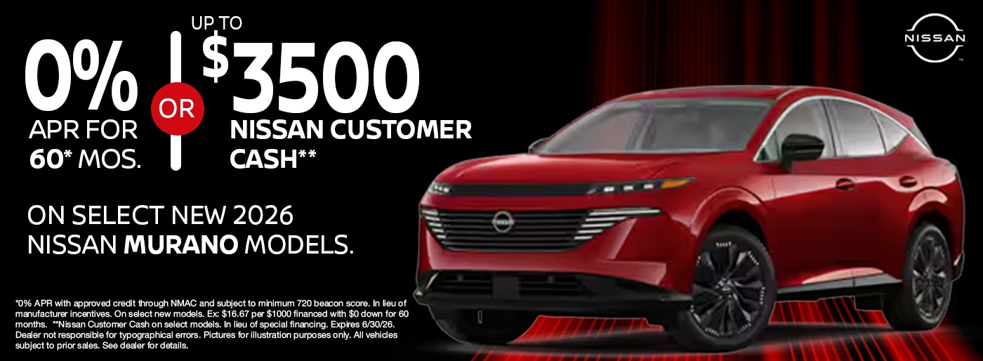 Nissan Incentives June