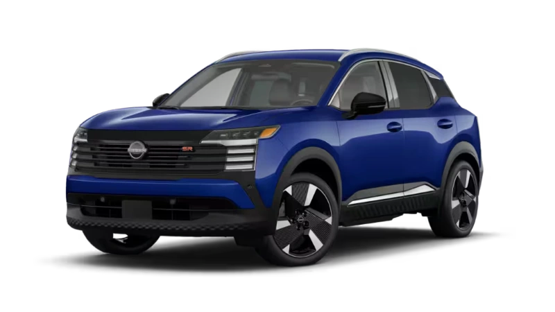 Blue Nissan Kicks SR