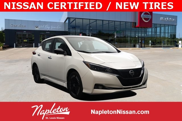 Certified 2024 Nissan LEAF SV PLUS with VIN 1N4CZ1CVXRC550422 for sale in St. Louis, MO